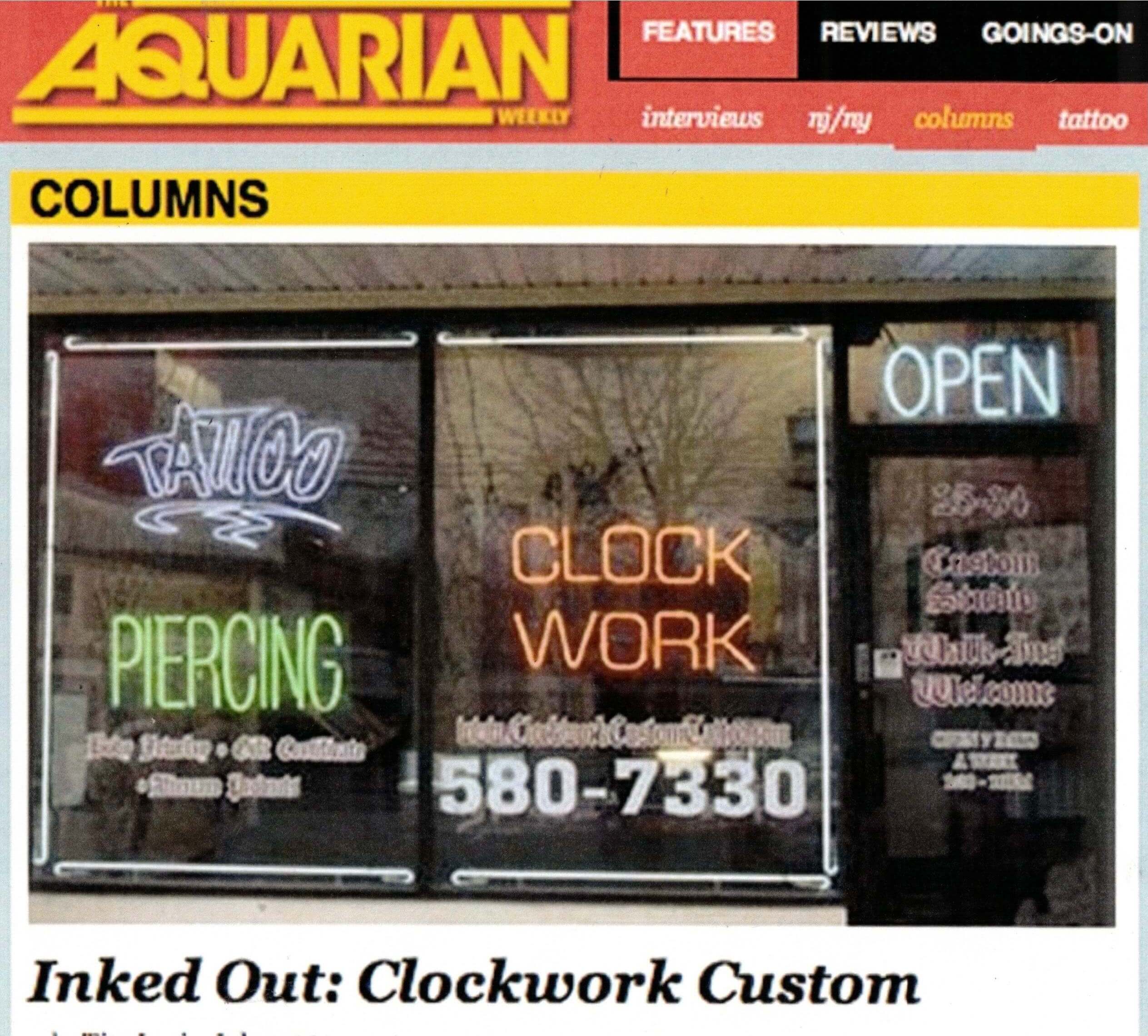 Top rated tattoo parlor in Centereach 
